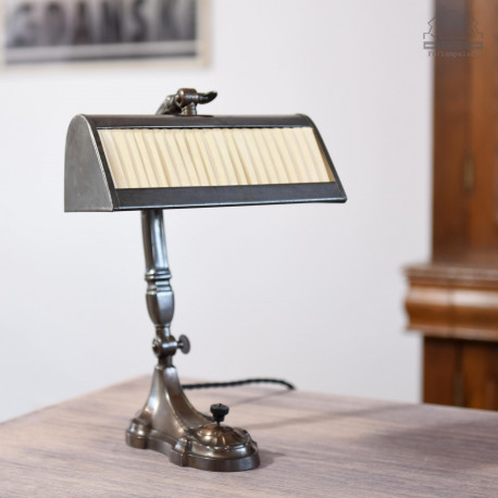 Lampa biurkowa secesja