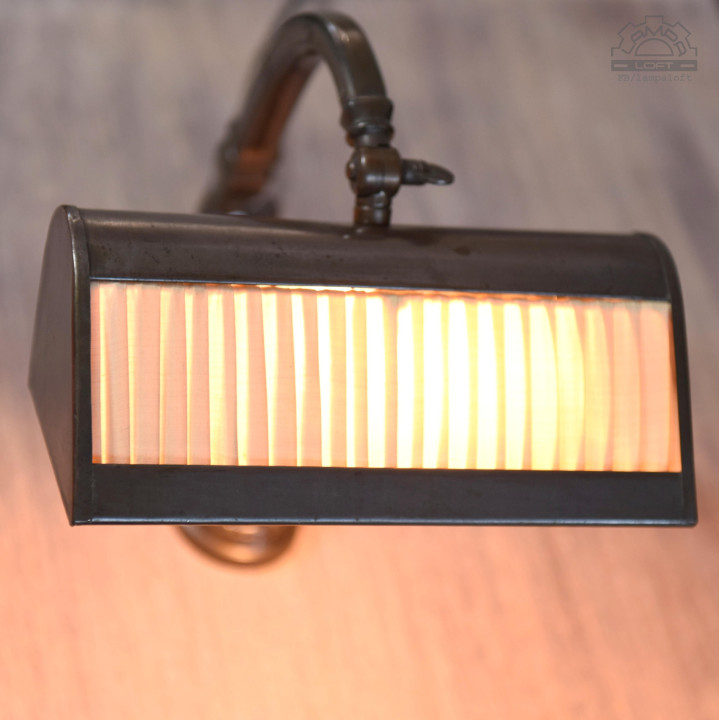 Lampa biurkowa secesja