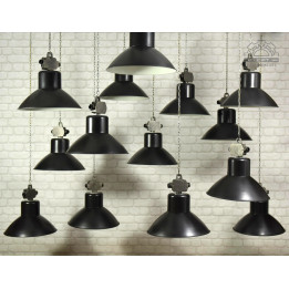 Lampy industrialne OG-200 z lat 80'