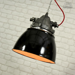 Lampa industrialna Elektrosvit z lat 70'