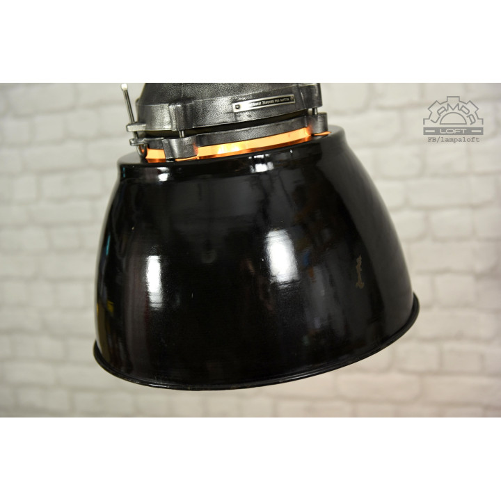 Lampa industrialna Elektrosvit z lat 70'