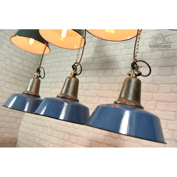 Lampy industrialne OŻb-1 z lat 50'