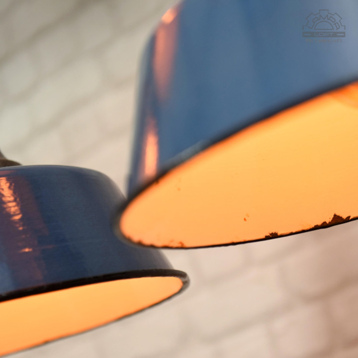 Lampy industrialne OŻb-1 z lat 50'