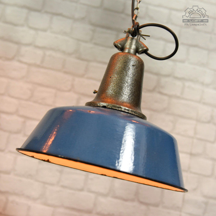 Lampy industrialne OŻb-1 z lat 50'
