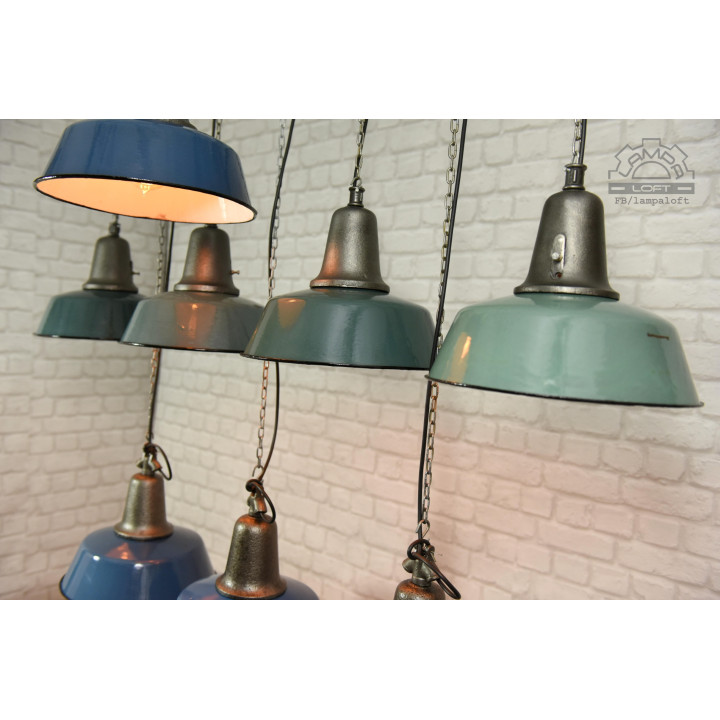 Lampy industrialne OŻb-1 z lat 50'