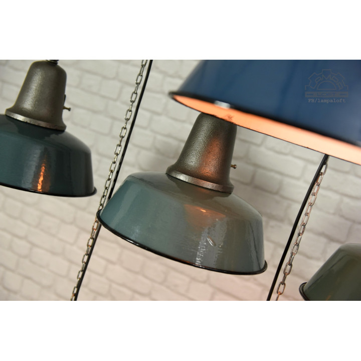 Lampy industrialne OŻb-1 z lat 50'