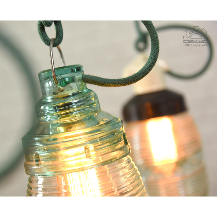 Radzieckie lampy industrialne z lat 70'