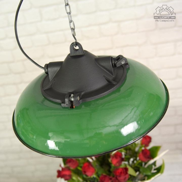 Lampa industrialna emaliowana OKs-1