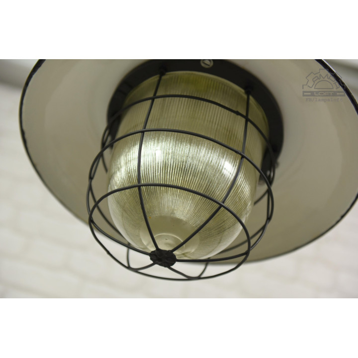 Lampa industrialna emaliowana OKs-1