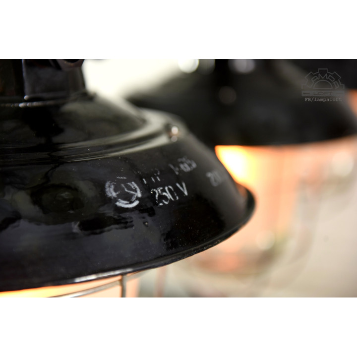 Lampy industrialne Elektrosvit z lat 60'