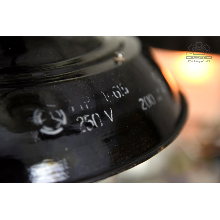 Lampy industrialne Elektrosvit z lat 60'