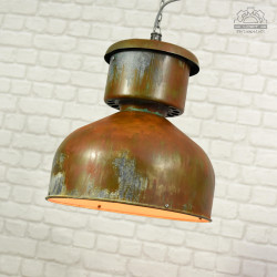 Lampa industrialna ORZ-1 z lat 60'