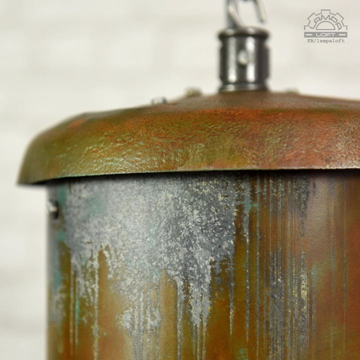 Lampa industrialna ORZ-1 z lat 60'