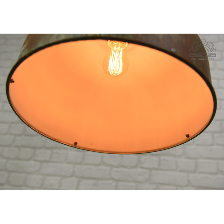 Lampa industrialna ORZ-1 z lat 60'