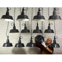 Lampy industrialne OBs-2 z lat 60'