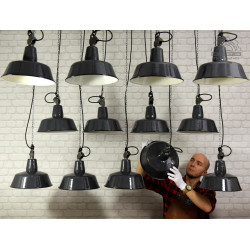 Lampy industrialne OBs-2 z lat 60'