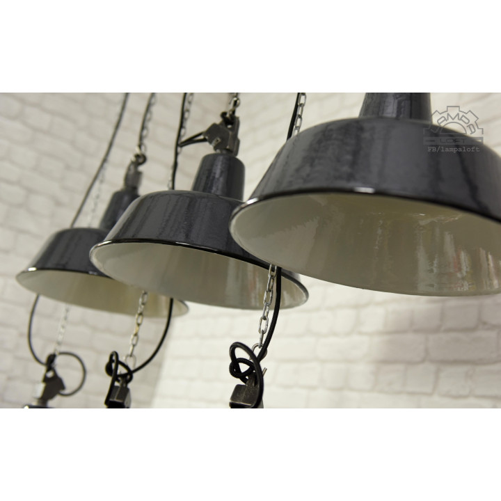 Lampy industrialne OBs-2 z lat 60'