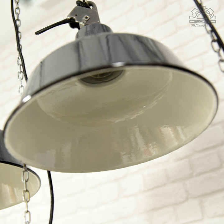 Lampy industrialne OBs-2 z lat 60'