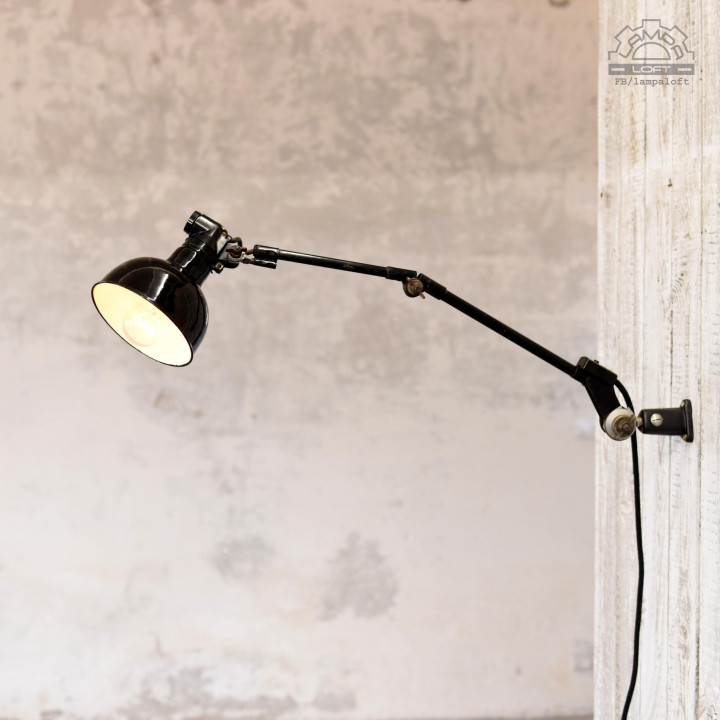 Lampa przegubowa Rademacher z lat 30'