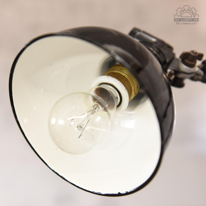 Lampa przegubowa Rademacher z lat 30'