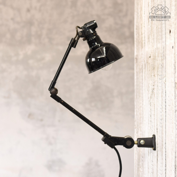 Lampa przegubowa Rademacher z lat 30'