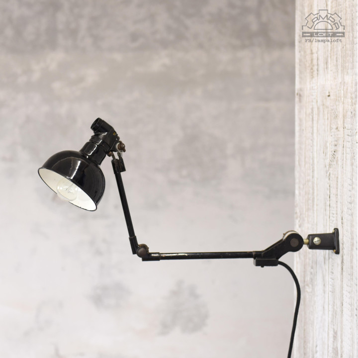 Lampa przegubowa Rademacher z lat 30'