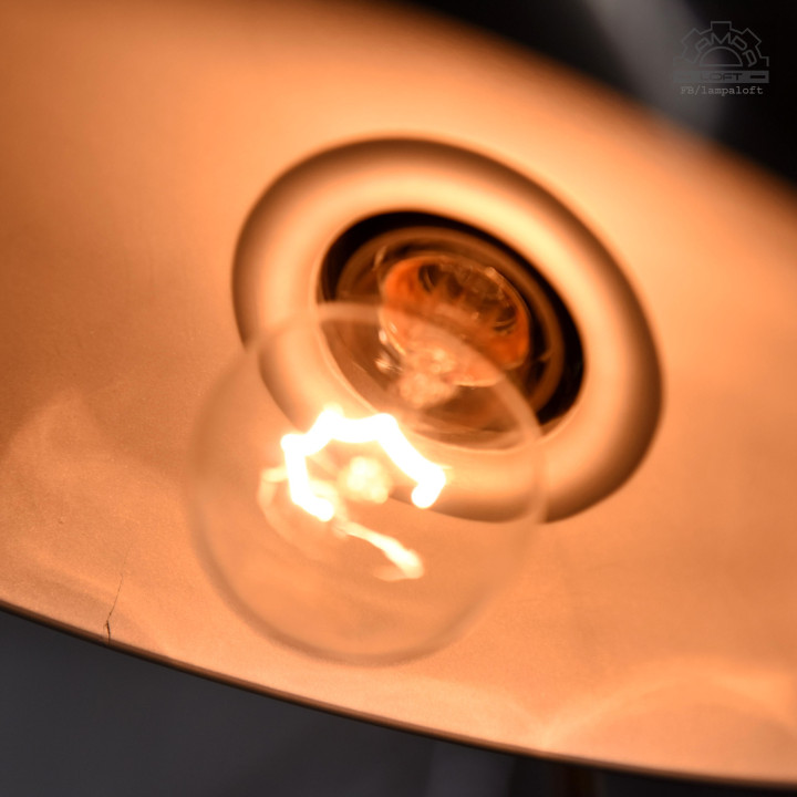 Lampa biurkowa Helion Arnstadt z lat 50'