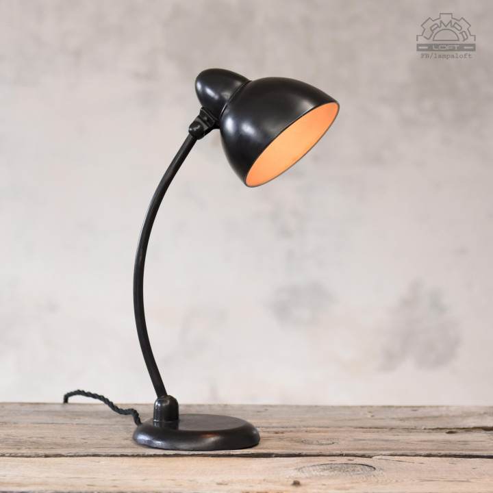 Niemiecka lampa biurkowa Viktoria z lat 30'