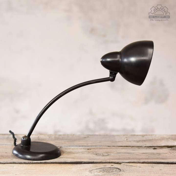 Niemiecka lampa biurkowa Viktoria z lat 30'