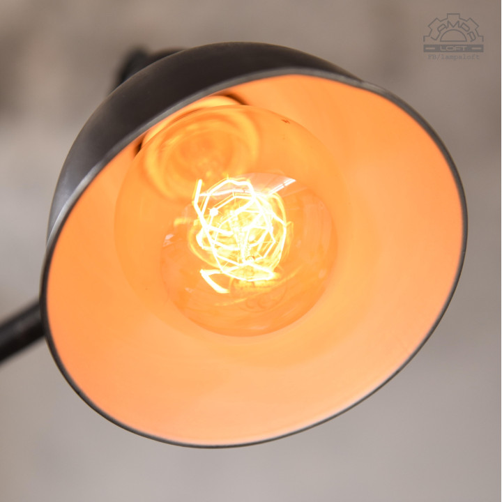 Lampa przegubowa kreślarska z lat 50'
