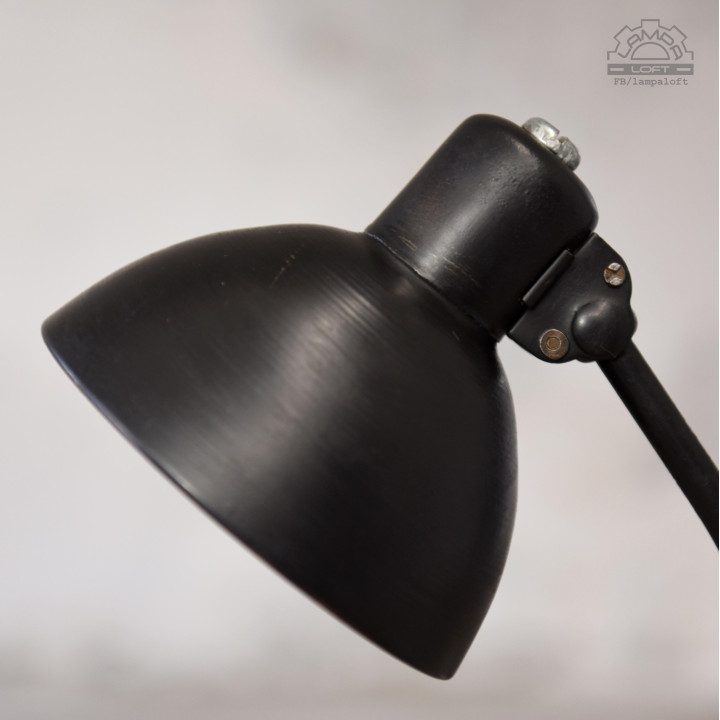 Lampa biurkowa z lat 50' Poznańskie Zakłady Metalowe