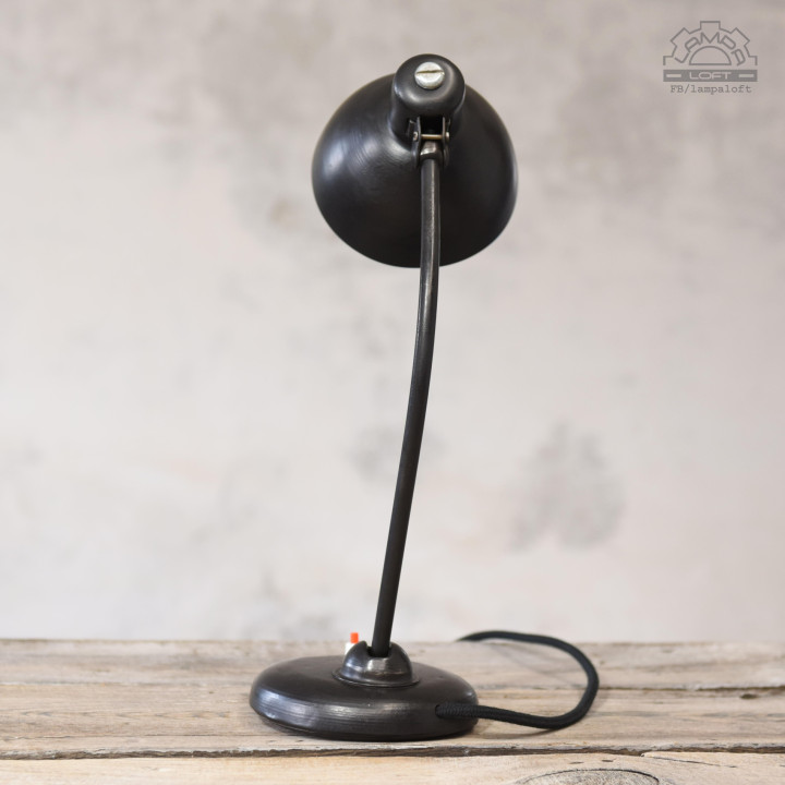 Lampa biurkowa z lat 50' Poznańskie Zakłady Metalowe