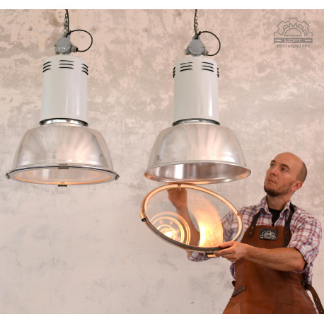 Lampy industrialne SIEMENS z lat 70'