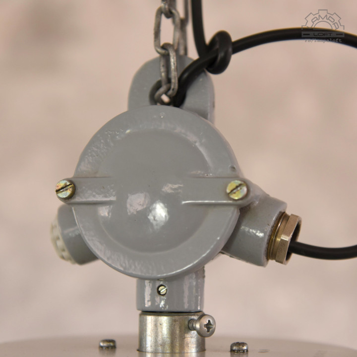 Lampy industrialne SIEMENS z lat 70'