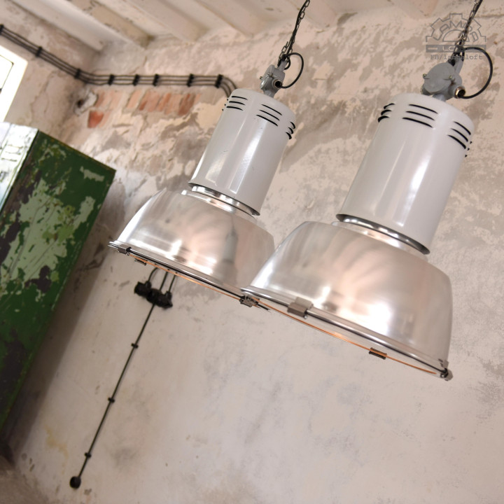 Lampy industrialne SIEMENS z lat 70'