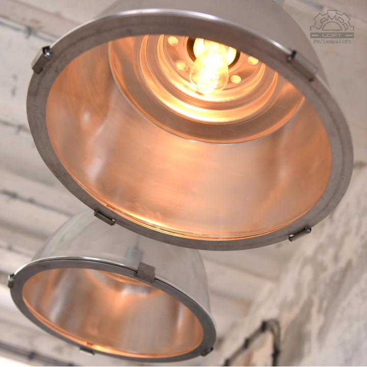 Lampy industrialne SIEMENS z lat 70'