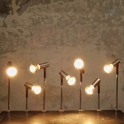 Reflektory Space Age ERCO z lat 70'