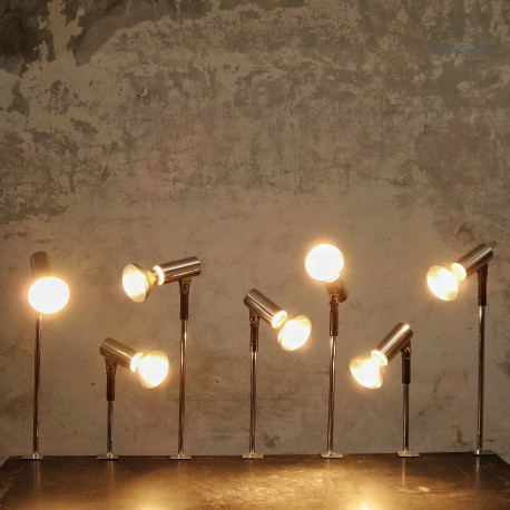 Reflektory Space Age ERCO z lat 70'