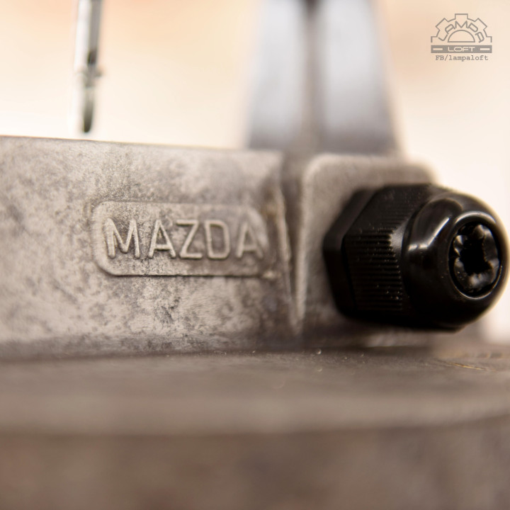 Lampy industrialne MAZDA z lat 50'