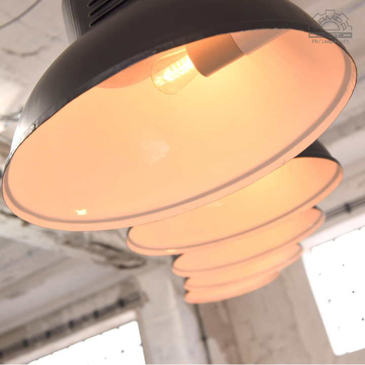 Lampy industrialne ORP-2M z lat 70'