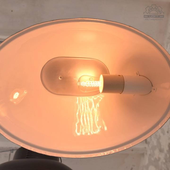 Lampy industrialne ORP-2M z lat 70'
