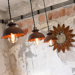 Lampy falbanki
