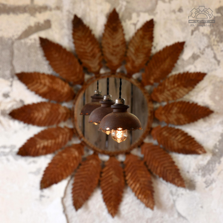 Lampy falbanki