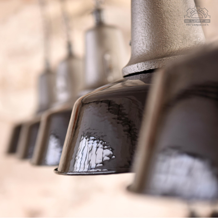 Lampy industrialne OŻb-1 z lat 50'
