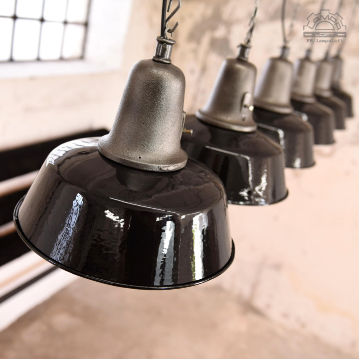Lampy industrialne OŻb-1 z lat 50'