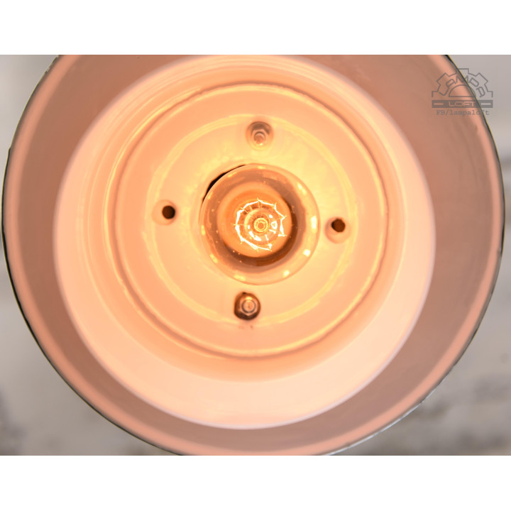 Lampa industrialna OŻk-1 z lat 50'