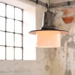 Lampa industrialna OŻk-1 z lat 50'