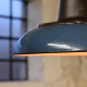 Emaliowana lampa industrialna OZż-2 z lat 50'