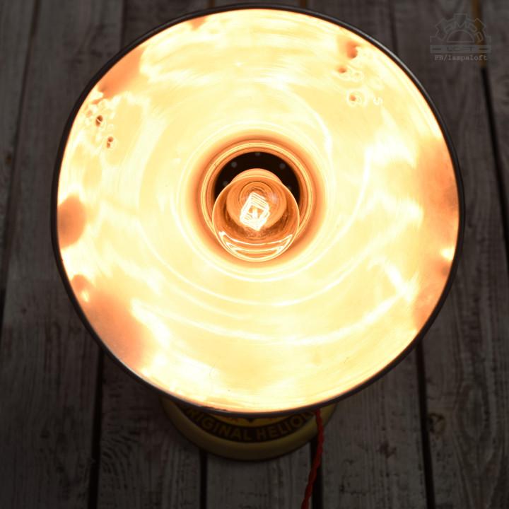 Lampa HELIOLUX z lat 60'