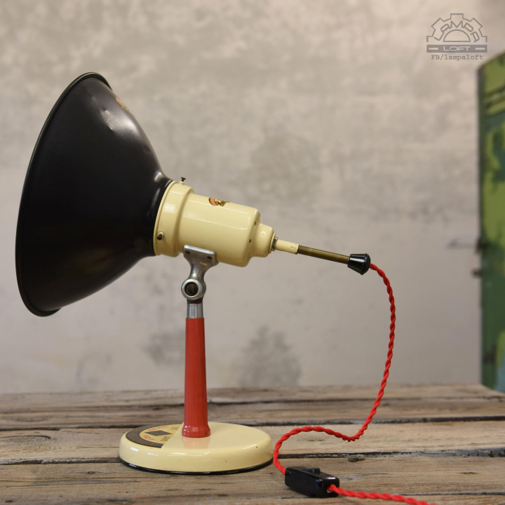 Lampa HELIOLUX z lat 60'